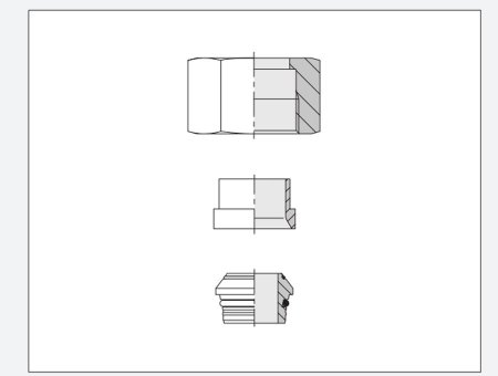 24/37°擴口連接件